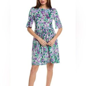 MaxMara floral Renna mini dress